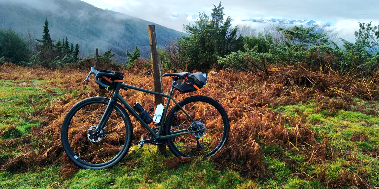 Photo d'un vélo Affranchi dans les Pyrénées