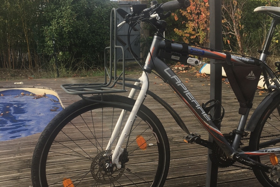 Fourche et porte bag Fred 2